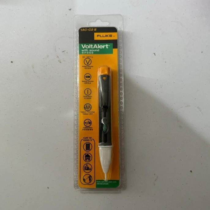 Fluke 1AC C2 II Test Pen Voltage Detector 1 AC Tespen murah