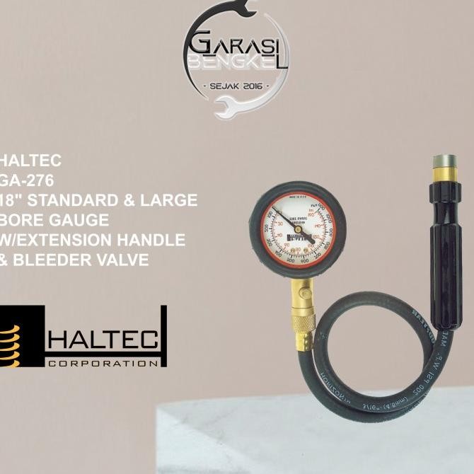 Haltec GA-276 Pressure Gauge - Ukuran Angin 160 Psi murah