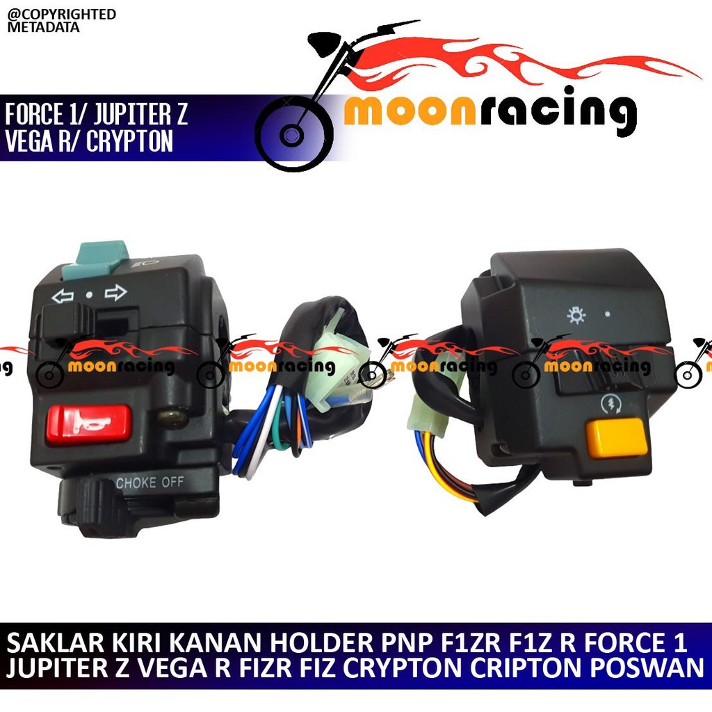 (BISA COD) SAKLAR KIRI KANAN HOLDER F1ZR F1Z R FORCE 1 JUPITER Z VEGA R FIZR FIZ CRYPTON CRIPTON POS