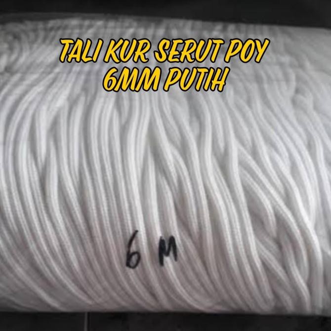 

ready !!! Tali Serut / Tali Cord / Tali Kur POY 6mm