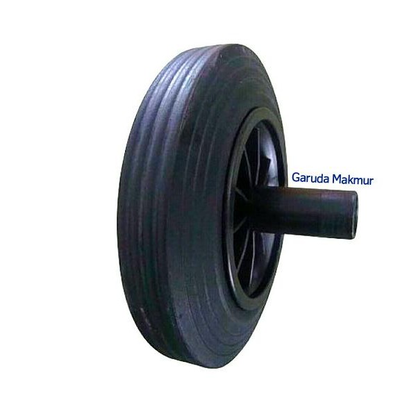 Roda gerobak sampah /roda sulo/dustbin wheel