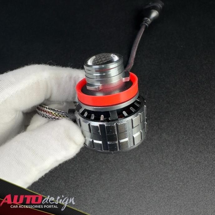 Zyvolt ZR1 Lampu Led Laser Mini Projector Mobil H7 H8 H11 H16 HB3 9005 HB4 Super Bright Lampu Depan 