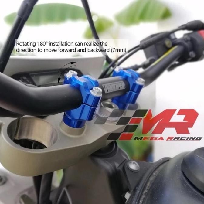 New Raiser Stang Fatbar Cnc Klx Crf 150 D-Trackef Adv Cbr 150 New Bf Satria Fu Ninja Cbr150 R15 R25 