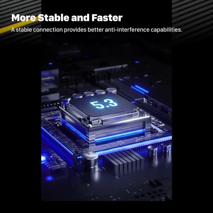 Hyundai X Transformer T09 Headset Bluetooth OWS Earphone Earhook TWS Gaming Low Latency