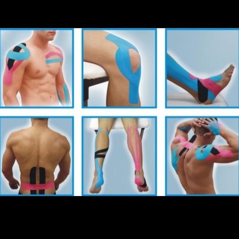 Kinesio Tape Kinesiology Tape Plester Kinesio Perban Kinesio