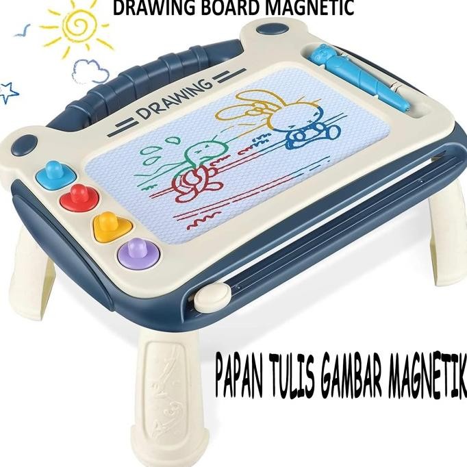 

Papan Tulis Warna Magnetik Ajaib Bisa Dihapus Meja Gambar Anak Belajar Co