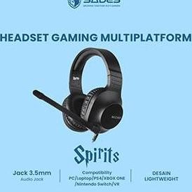 [FREE HS STAND] Sades Spirits Multiplatform Gaming Headset