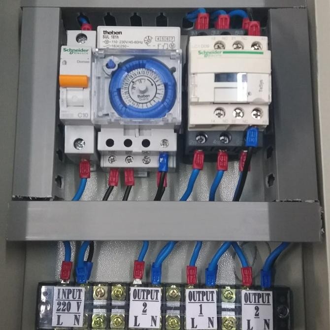 panel otomatis lampu timer 24jam/panel otomatis timer 24jam [terbaik]