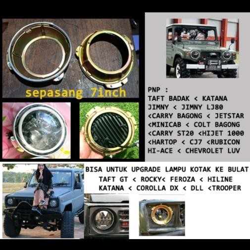 bracket daymaker 7inch breket batok lampu taft badak jimny katana