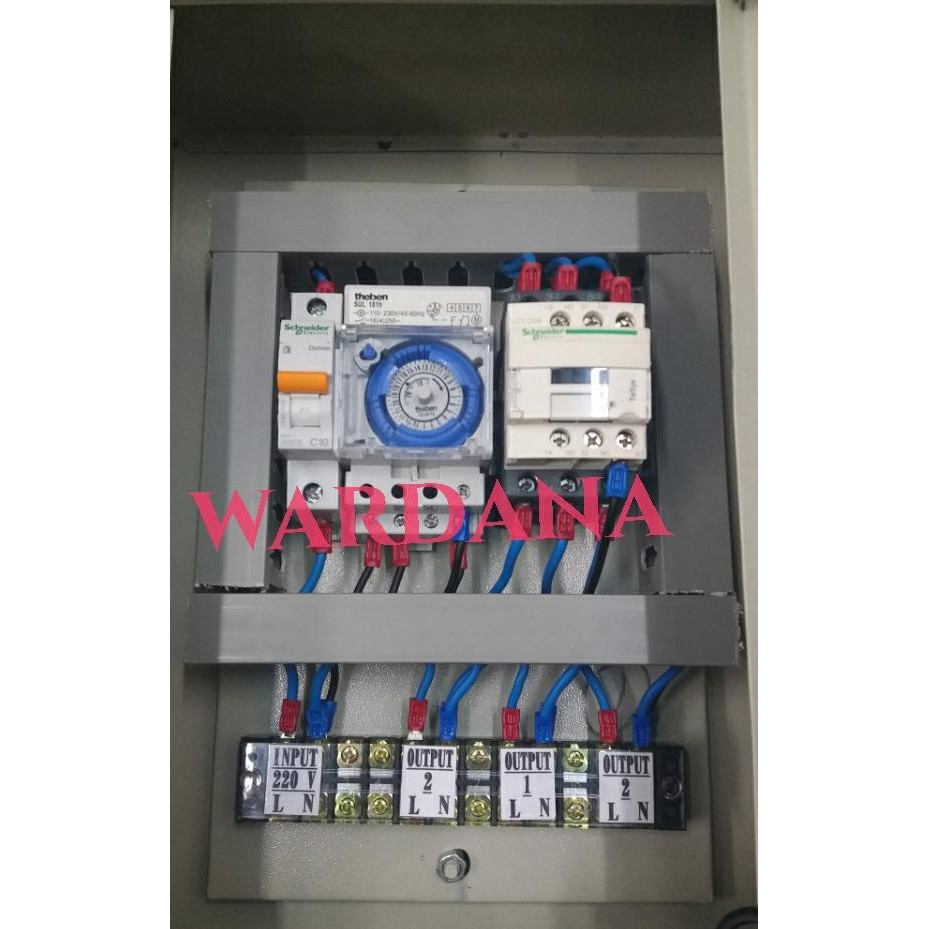 Panel otomatis timer theben/panel lampu otomatis/panel timer theben [terbaik]