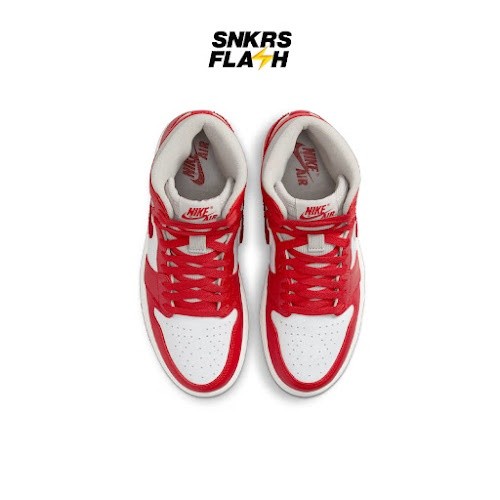 AIR JORDAN  1 Retro High Og Varsity Red Sepatu Sneakers Wanita - DJ4891061 - Size 38