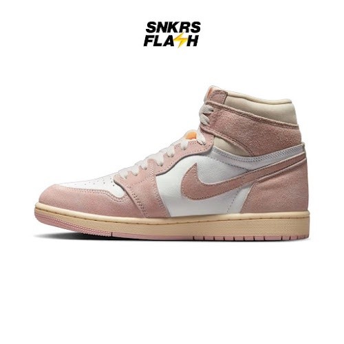 AIR JORDAN  1 Retro High Og Washed Pink Sepatu Sneakers Wanita - FD2596600 - Size 41
