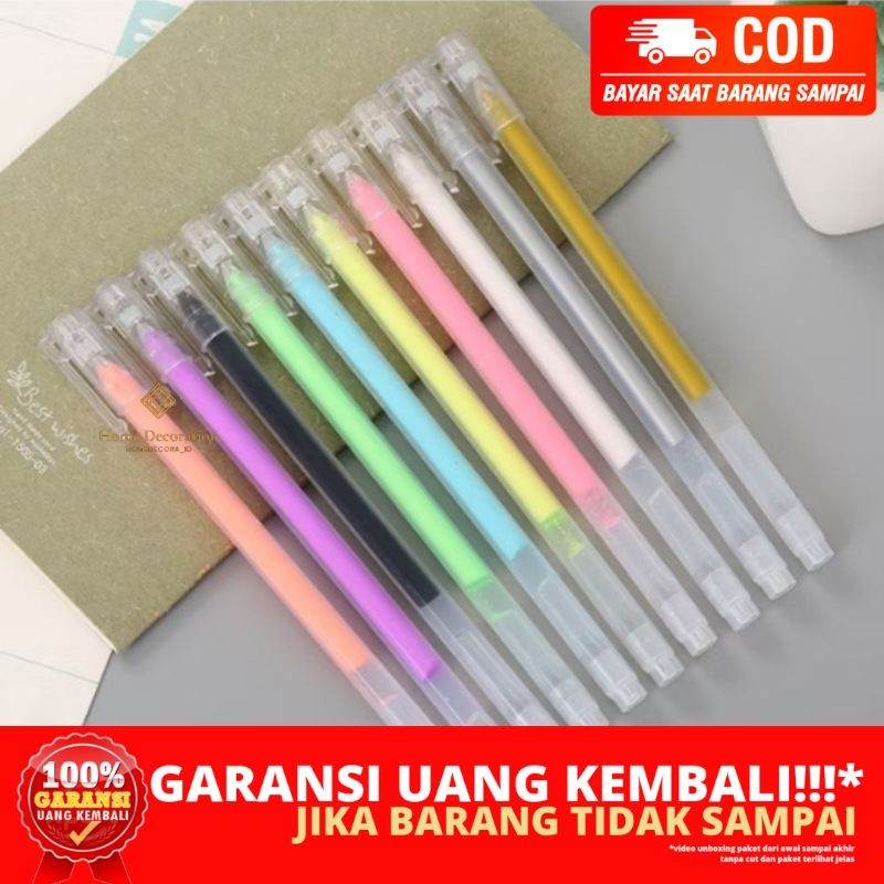 

(HOMEDECORA_ID) BERGARANSI PENA PULPEN TINTA WARNA SILVER GOLD PERAK EMAS PINK BIRU PUTIH JAMBI