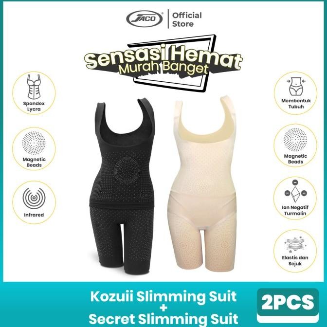 Grosir Bundle 11 Korset Kozui Slimming Suit + Secret Slimming Suit Jaco