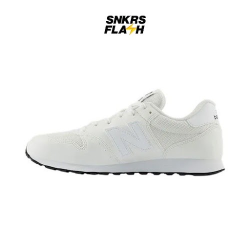 NEW BALANCE 500 White Sepatu Sneakers Pria - GM500UFW - Size 44