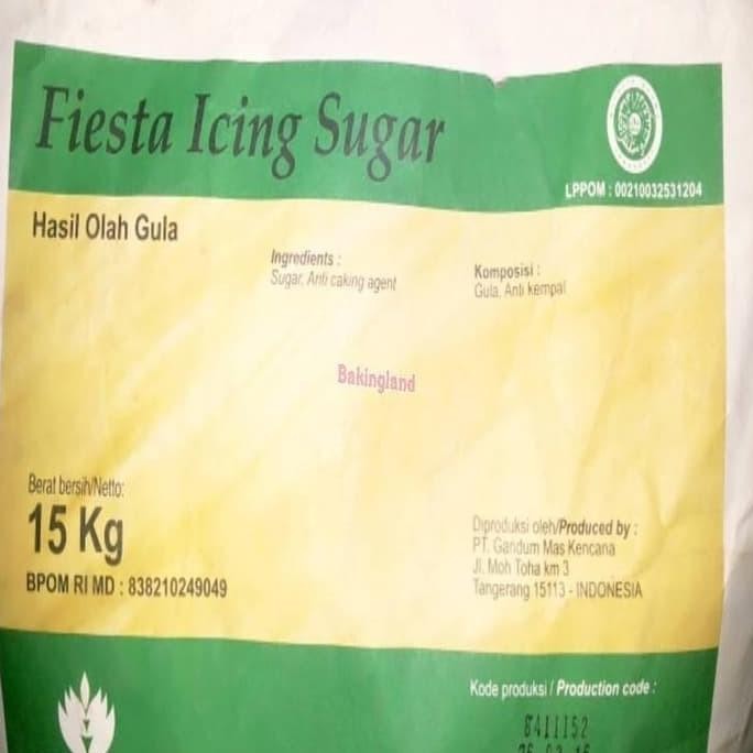 

Grosir Fiesta Icing Sugar 15 Kg Bag