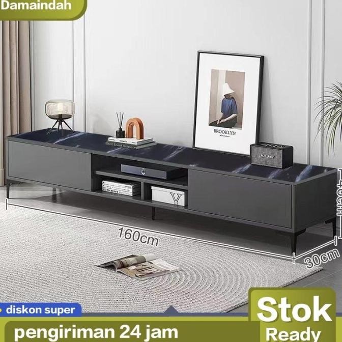 Meja TV 160cm/Rak TV/Lemari TV/Meja TV Kayu/Meja TV Minimalis ern