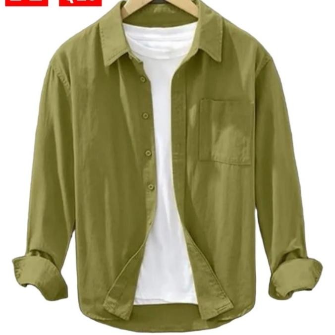 kemeja pria uniqlo kemeja casual pria