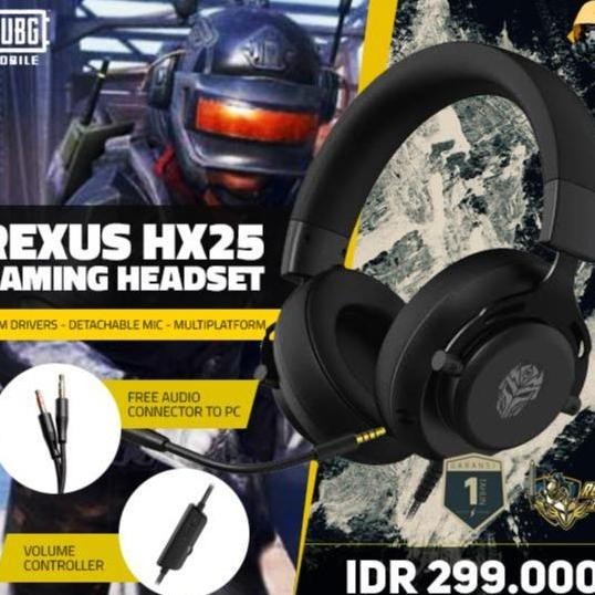 Rexus Thundervox Hx25 / Hx 25 Gaming Headset Premium