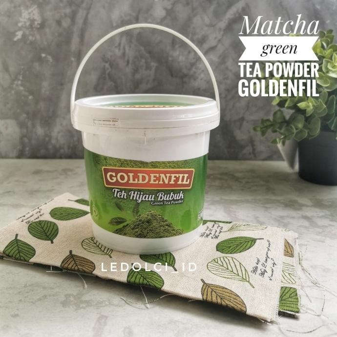 

Grosir Goldenfil Matcha Powder Bubuk | Teh Hijau Bubuk (1 Ember = 500 Gram)