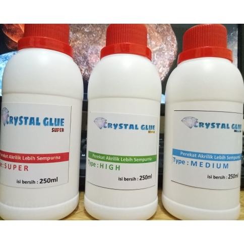 

Lem Akrilik Kualitas High 250ml+Suntikan / Lem Acrylic Crystal Glue High 250ml, Crystal Glue High