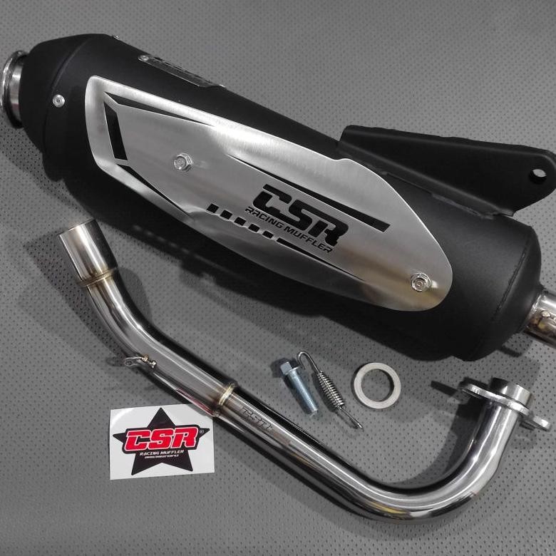 CSR MUFFLER FULL SYSTEMKNALPOT CSR MIO SPORTY MIO SMILE ORINAL CSR