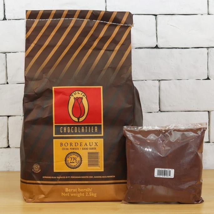 

Grosir Cacao Tulip Bordeaux Eceran 250 Gr