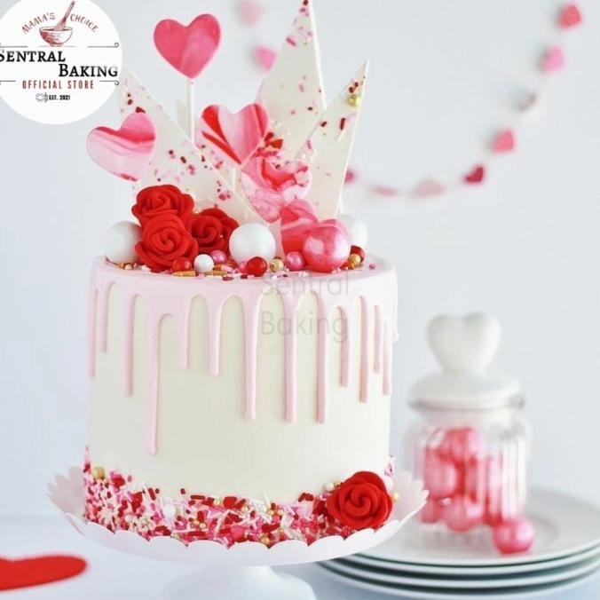 

Sale Sprinkle Kue Mutiara Mix Merah Pink 2 / Springkel Pearl Springkle Hias