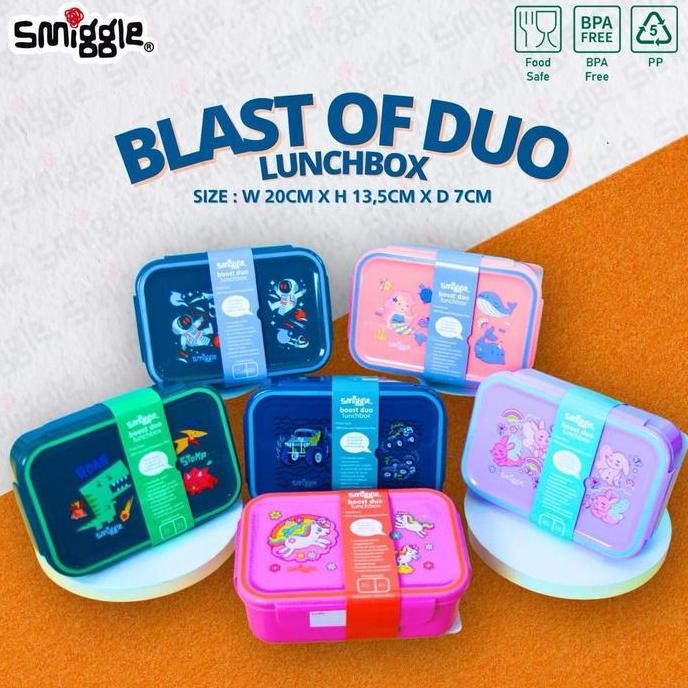 HJK Lunchbox smiggle/Kotak Makan smiggle