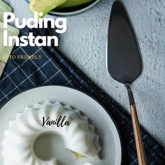 

Murah Keto Vanila Puding Instan 5 Pcs