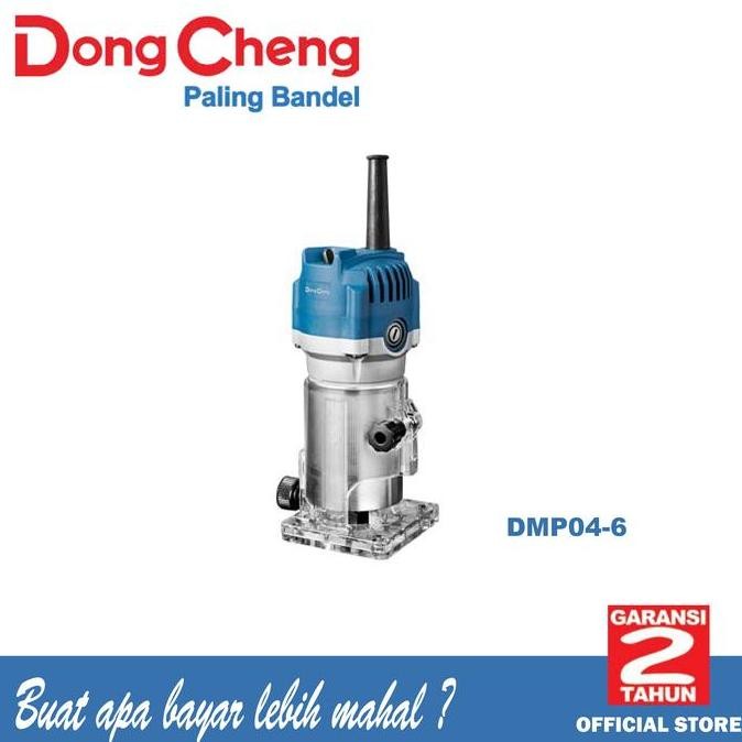 ready  DONGCHENG DMP04-6 Mesin Profil Router Kayu Trimmer 6mm / DONGCHENG murah
