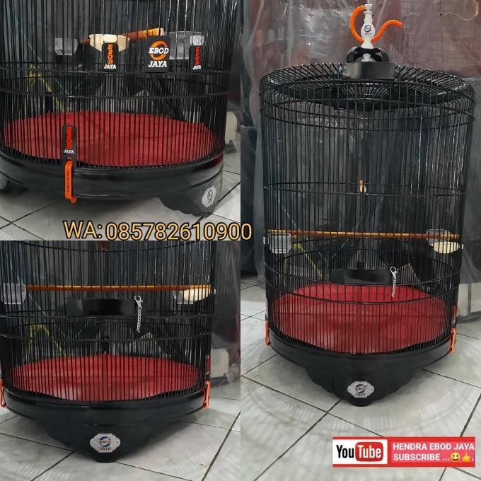 ready Promo sangkar murai EBOD JAYA UKURAN NO 4 DIAMETER 50CM