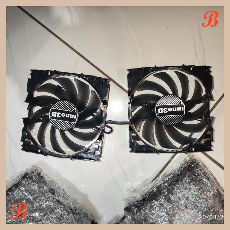 [SRP] Fan kipas Vga inno3d Gtx 1060 6g X2 970 Extreme edition Cf12915S 4pin