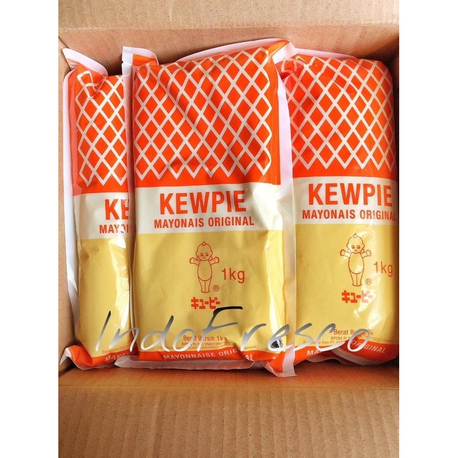 

Murah Kewpie Mayonnaise Original Sauce Pouch 1Kg- Saus Salad Mayonais