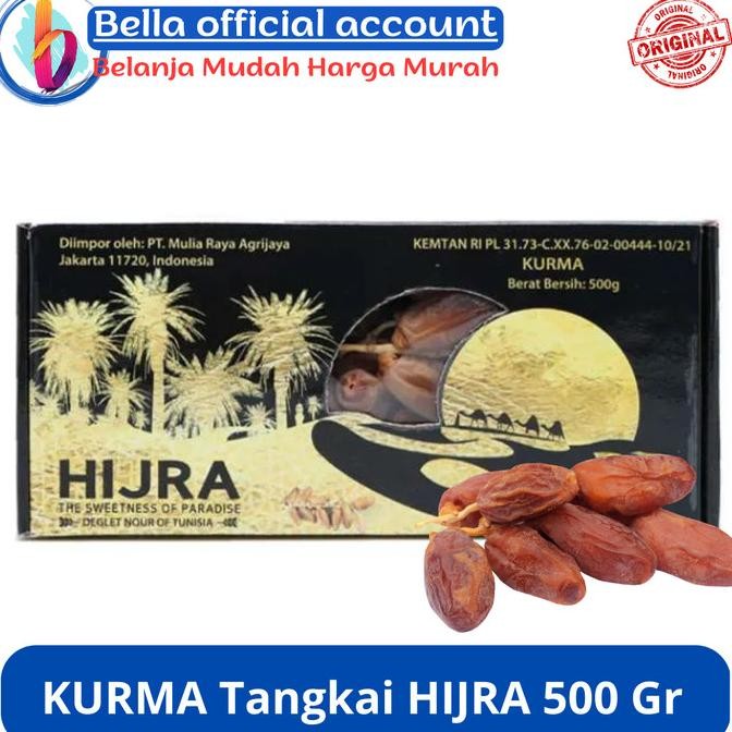 

Murah Hijra Kurma Tunisia Kotak 500Gr