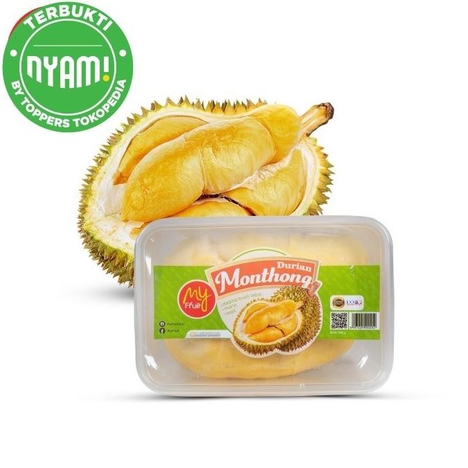 Murah My Fruit Durian Monthong Frozen + Sterofoam (Khusus Sameday)