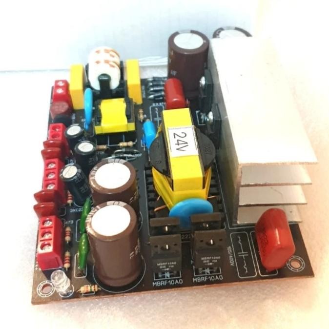 trafo smps switching extra 8a ct 24v ct 15v 0-12v [terbaik]