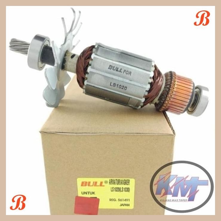 [KMT] BULL ARMATURE / ANGKER LS1020 / LS1030 FOR MESIN MITTER SAW LS 1020