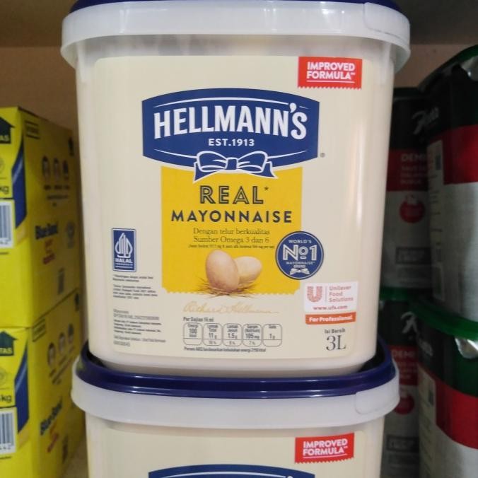 

Grosir Mayonnaise Merk Hellmann'S Uk 3Lt