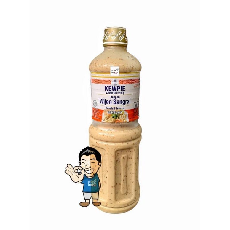 

Promo Kewpie Salad Dressing Roasted Sesame Sauce 1 L- Saus Salad