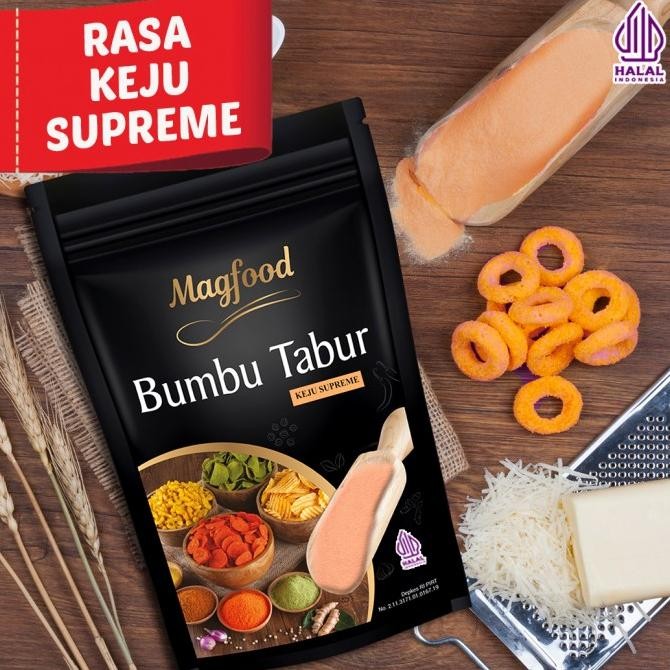 

Murah Magfood Bumbu Tabur Rasa Keju Supreme Kemasan 1 Kg