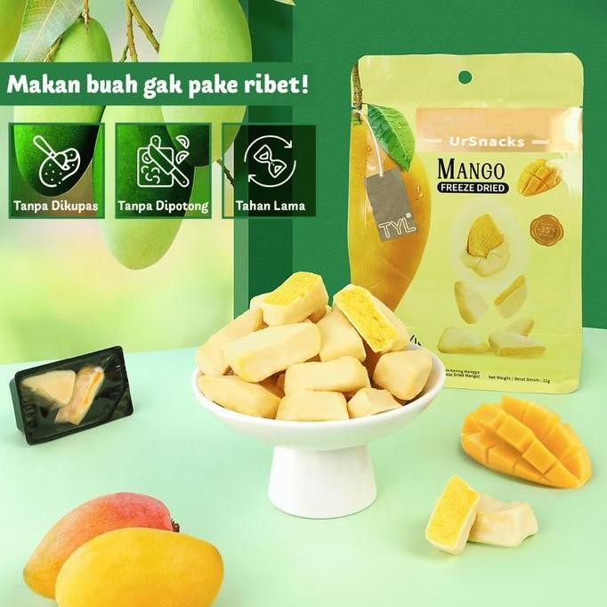

Sale [Best Seller] Ursnacks Bundle Of 3 - Freeze Dried Rasa Durian + Mango + Strawberry