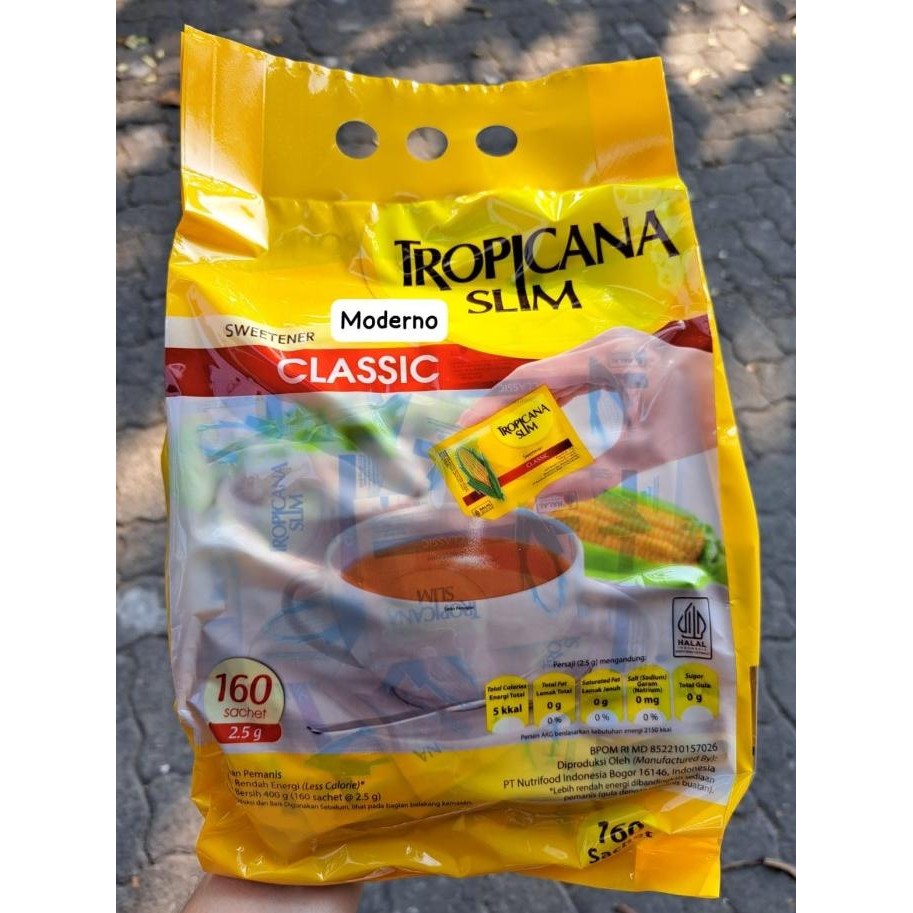 

Sale Gula Tropicana Slim Sweetener Classic 160 Sachet