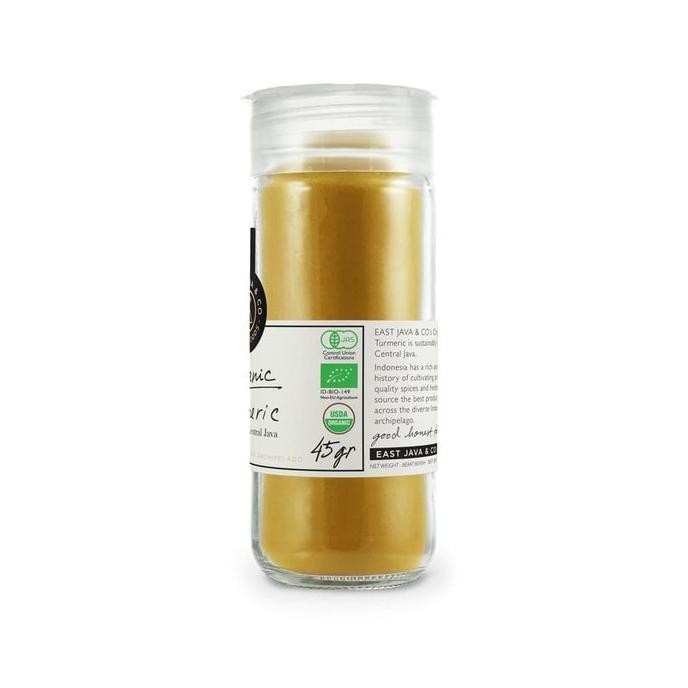 

Promo East Java & Co Organic Ground Turmeric - 45G (Bubuk Kunyit Organik)
