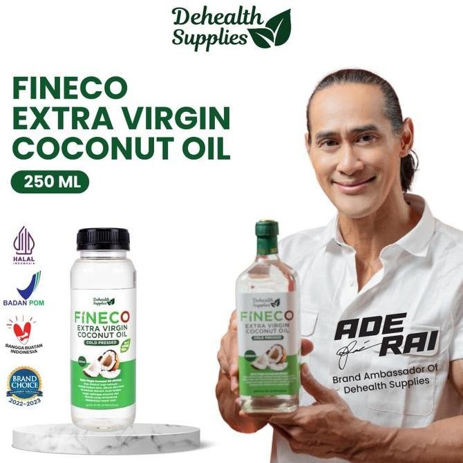 

Promo Fineco Extra Virgin Coconut Oil Botol Plastik 250Ml - Evco By De Health Supplies