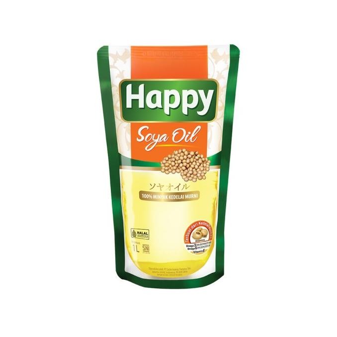 

Promo Happy Soya Oil - Isi 6 Pouch
