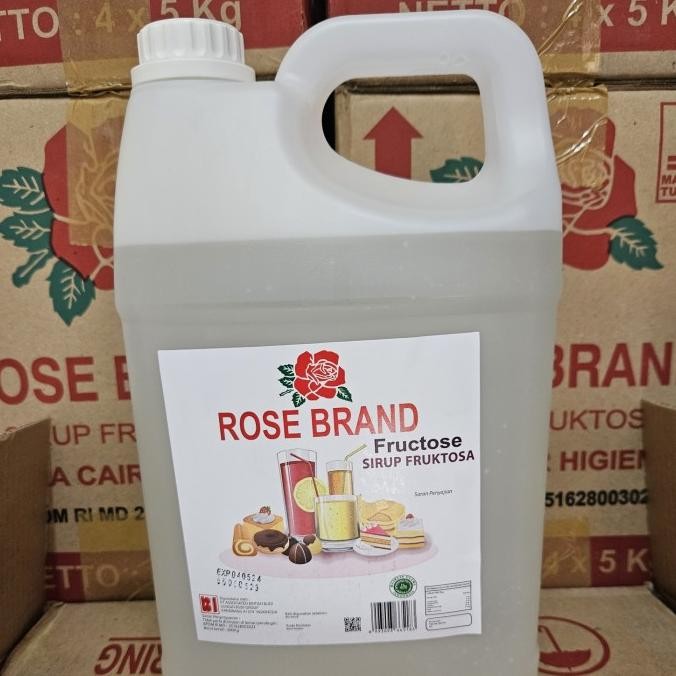 

Promo Gula Cair Rose Brand 5 Kg Fruktosa