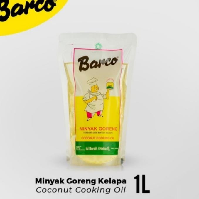 

Promo Barco Minyak Kelapa 1L Pouch
