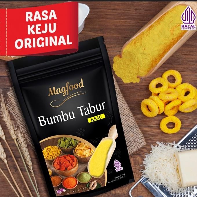 

Sale Magfood Bumbu Tabur Keju Kemasan 100 Gram