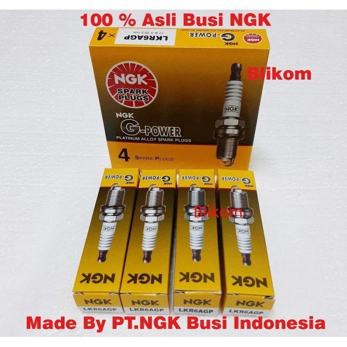 New 1 Pack Busi NGK Platinum LKR6AGP Ayla Agya Sigra 1000cc